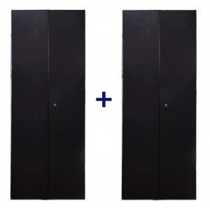 Several sets of doors of various configurations are provided to facilitate the configuration of cabinets of the "Business" series.